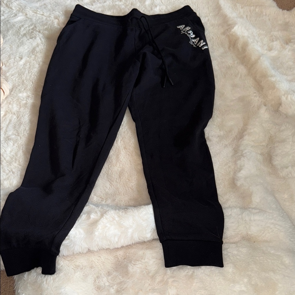 Giorgio Armani  Dark Joggers with Logo